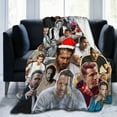 thumbnail image 1 of Ryan Reynolds Poster Throw Blanket Aesthetic Home Decor for Living Room Bedroom Birthday Gifts for Women Men Kids Hug Sleep Blankets Size 60"X50", 1 of 9