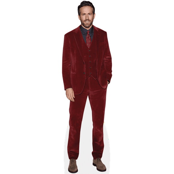 Ryan Reynolds (Red Suit) Mini Cardboard Cutout Standee