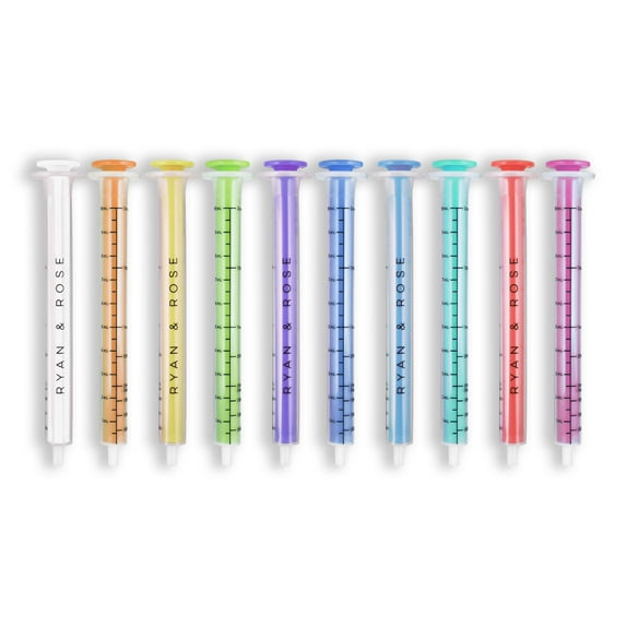 Ryan & Rose Cutie Dose - Baby Medicine Dispenser Syringe For Children Medicine Syringes For Children Medication Dispenser Baby Medicine Syringe Baby Medicine Dropper Baby Syringe - 10 Pack