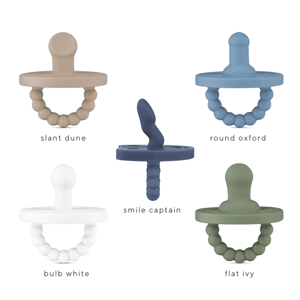 Ryan Rose Cutie PAT Silicone Pacifier Teether (Starter Kit