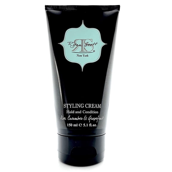 Ryan Scott Non Greasy Styling Cream Enriched with Fruit Extracts, Vitamins, and Natural Oils. Formulated to Hold and Condition. Aloe, Cucumber, & Grapefruit Fragrance, 5.1 fl. oz