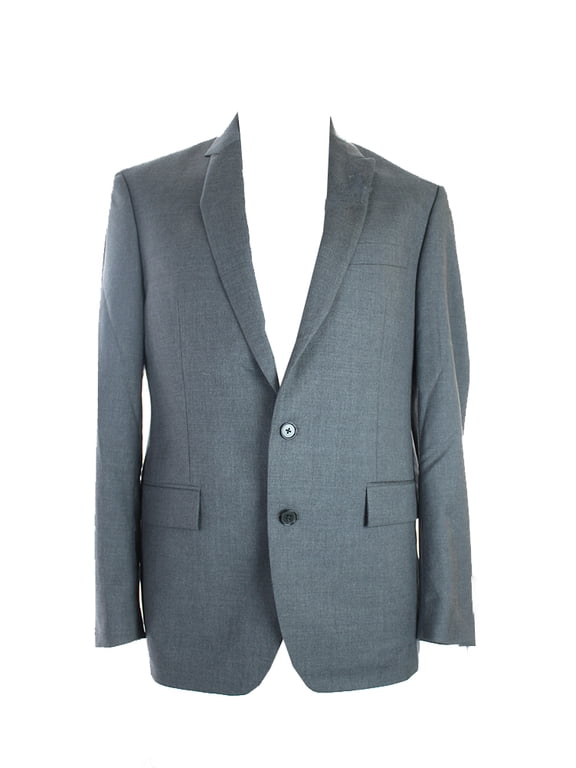 Mens Grey Regular Fit Jacket 42R