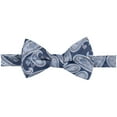 thumbnail image 1 of Ryan Seacrest Mens Bradbury Pine Pre-tied Bow Tie, Blue, One Size, 1 of 1