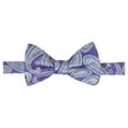 thumbnail image 1 of Ryan Seacrest Mens Bradbury Pine Pre-tied Bow Tie, Purple, One Size, 1 of 1