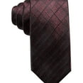 thumbnail image 1 of Ryan Seacrest Mens Checks Self-tied Necktie, Red, One Size, 1 of 1