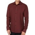 thumbnail image 1 of Ryan Seacrest Mens Classic-Fit Button Up Shirt, Red, Medium, 1 of 4