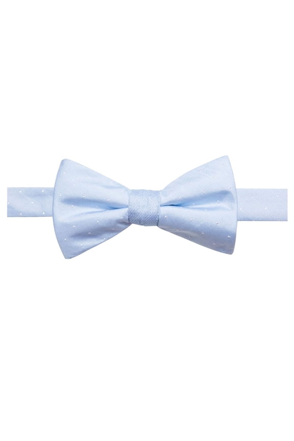 Ryan Seacrest Mens Dot Self-tied Bow Tie, Blue, One Size