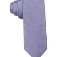 thumbnail image 1 of Ryan Seacrest Mens Dotted Self-tied Necktie, Purple, One Size, 1 of 2