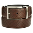 thumbnail image 1 of Ryan Seacrest Mens Embossed Belt, Brown, 30, 1 of 1