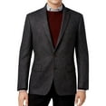 thumbnail image 1 of Ryan Seacrest Mens Flecked Two Button Blazer Jacket, Grey, 44 Long, 1 of 1