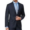 thumbnail image 1 of Ryan Seacrest Mens Glenplaid Two Button Blazer Jacket, Blue, Big & Tall, 38 Short, 1 of 2