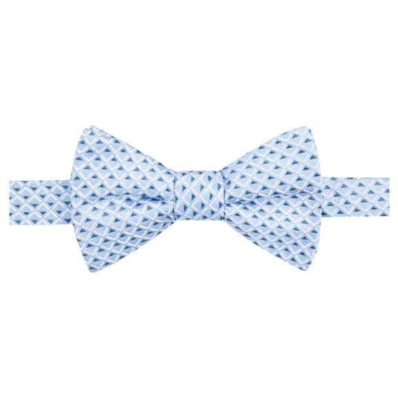 Ryan Seacrest Mens Irvine Neat Self-tied Bow Tie, Blue, One Size