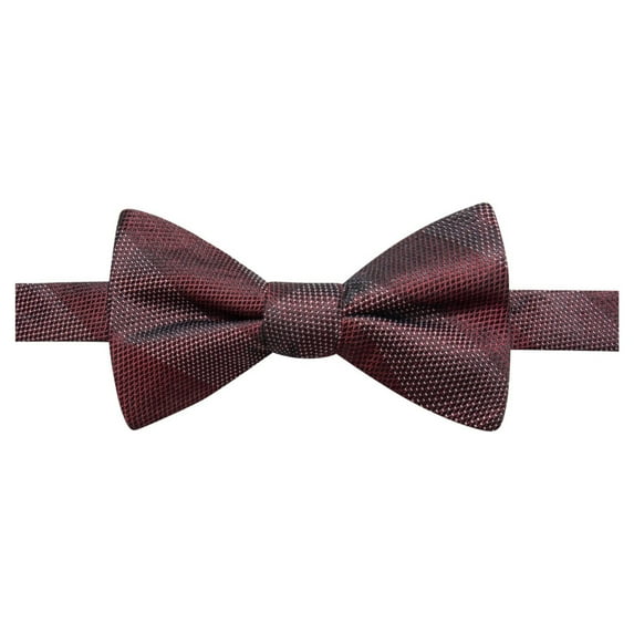 Ryan Seacrest Mens Islip Bar Pre-tied Self-tied Bow Tie, Red, One Size