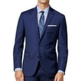 thumbnail image 1 of Ryan Seacrest Mens Modern Fit Two Button Blazer Jacket, Blue, 46 Regular, 1 of 4