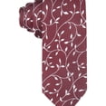 thumbnail image 1 of Ryan Seacrest Mens Pasadena Vine Self-tied Necktie, Red, One Size, 1 of 3