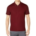 thumbnail image 1 of Ryan Seacrest Mens Pique Polo Shirt, Red, Medium, 1 of 2
