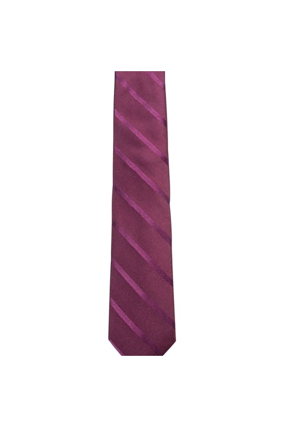 Ryan Seacrest Mens Plaids & Checks Self-tied Necktie, Red, One Size