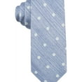 thumbnail image 1 of Ryan Seacrest Mens Polka Dot Self-tied Necktie, Blue, One Size, 1 of 1