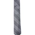 thumbnail image 1 of Ryan Seacrest Mens Riverside Self-tied Necktie, Grey, One Size, 1 of 1