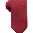 thumbnail image 1 of Ryan Seacrest Mens Shimmer Chiffon Self-tied Necktie, Red, One Size, 1 of 1