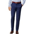 thumbnail image 1 of Ryan Seacrest Mens Solid Modern Fit Dress Pants Slacks, Blue, 32W x 30L, 1 of 2