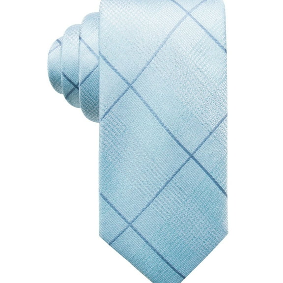 Ryan Seacrest Mens Sorrento Self-tied Necktie, Blue, One Size