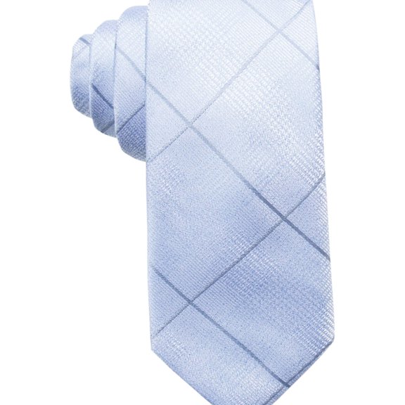 Ryan Seacrest Mens Sorrento Self-tied Necktie, Blue, One Size