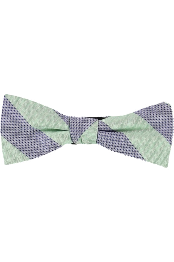 Ryan Seacrest Mens Textured Self-tied Bow Tie, Green, Short (under 57 in.)