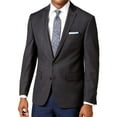 thumbnail image 1 of Ryan Seacrest Mens Windowpane Two Button Blazer Jacket, Grey, 38 Long, 1 of 1