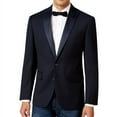 thumbnail image 1 of Ryan Seacrest Mens Wool Two Button Blazer Jacket, Blue, 40 Short, 1 of 2
