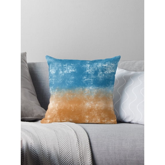 Ryan; Seamless Watercolor Abstract Pattern Throw Pillow Cover 45x45cm – Bright & Stylish Cushion for Home