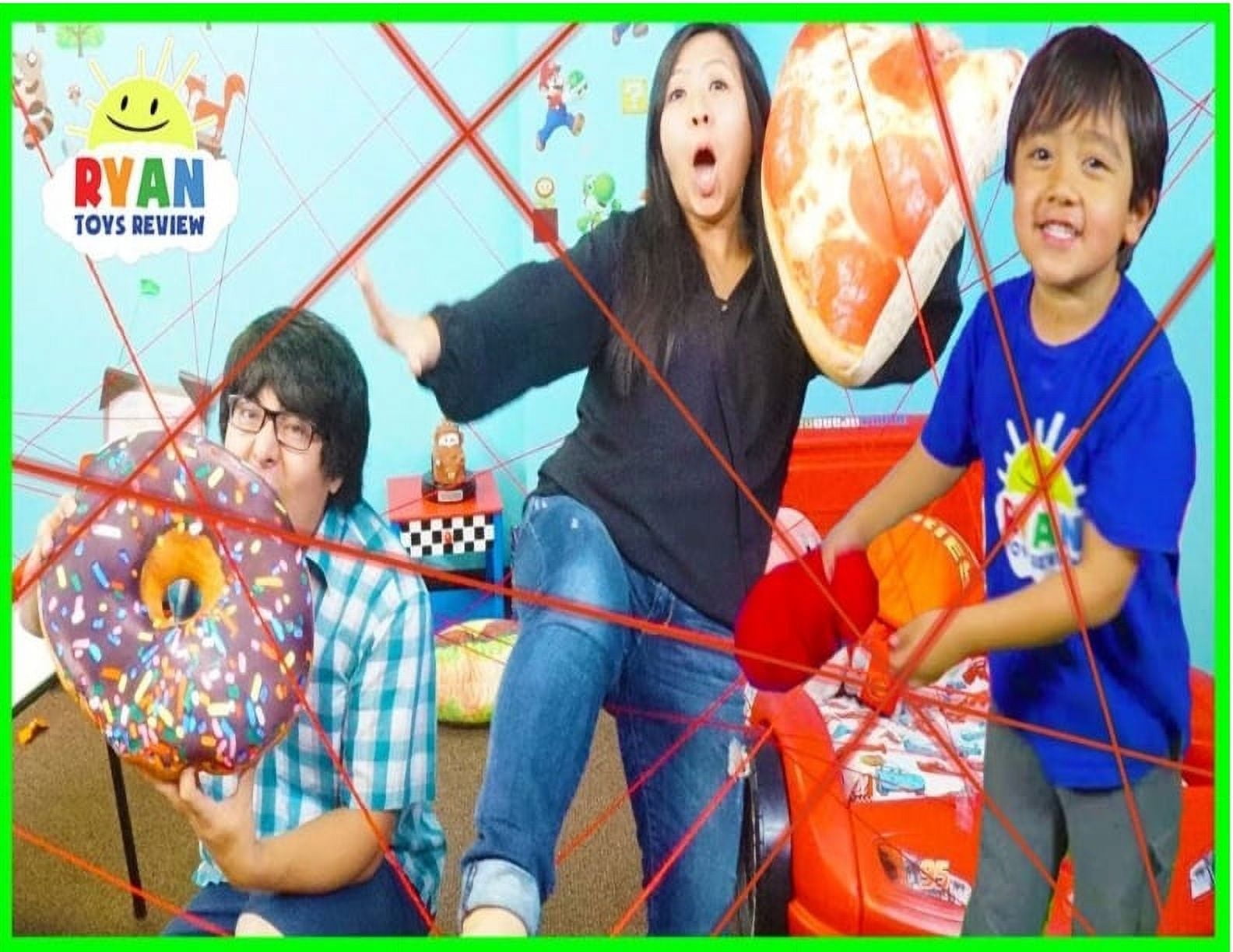 Ryan Toys Review Personalized Birthday Edible Frosting Image 1/4 sheet ...