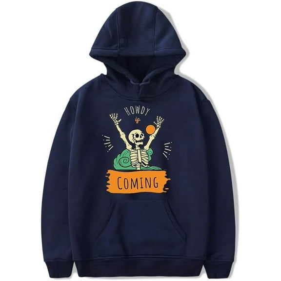 Ryan Trahan Merch Howdy Skeleton Hoodie Women Men Casual Long Sleeve Sweatshirt Fashion Tops