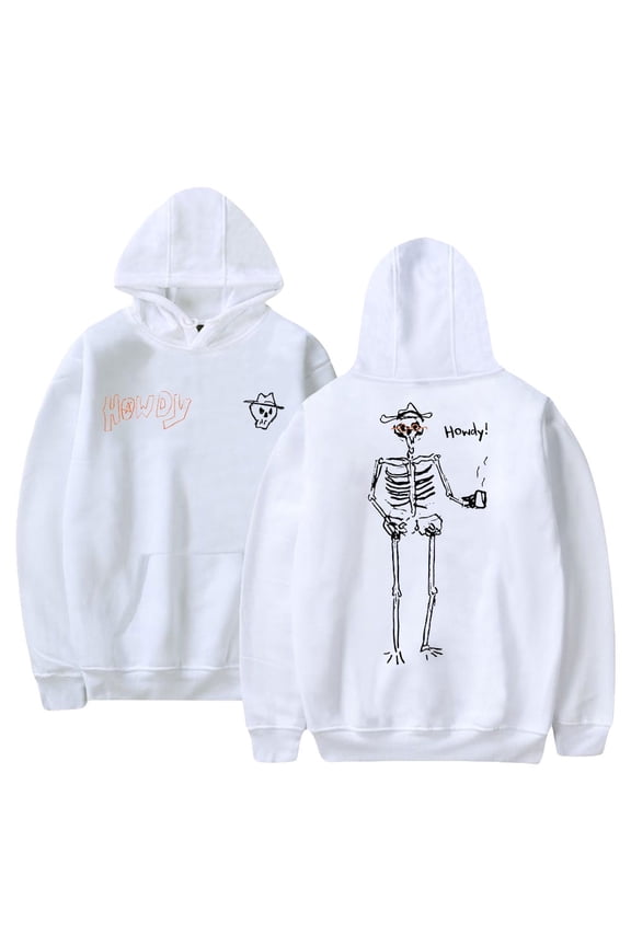 Ryan Trahan Skeleton Merch hooded sweatshirt suitable for both men and women, fashionable and casual hooded clothing