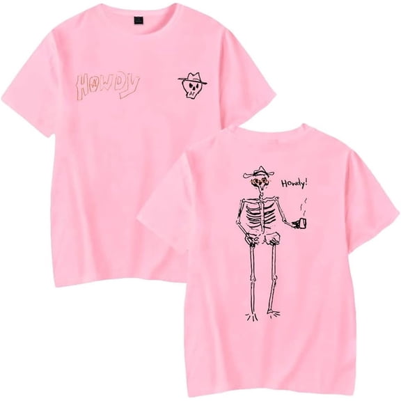 Ryan Trahan T-shirt Fashion Print Short-sleeved Men's And Women's Casual Tops Trendy Street Wear