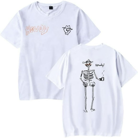 Ryan Trahan T-shirt Fashion Print Short-sleeved Men's And Women's Casual Tops Trendy Street Wear