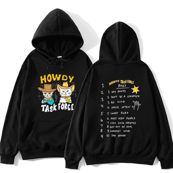 Ryan Trahan Task Force New Logo Pullover Hoodies Merch Hip Hop Autumn Winter Sweatshirt Hoody