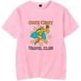 thumbnail image 1 of Ryan Trahan Travel Club T-shirt Summer Round Neck Classic Short Sleeve Unisex Casual Street Wear, 1 of 2
