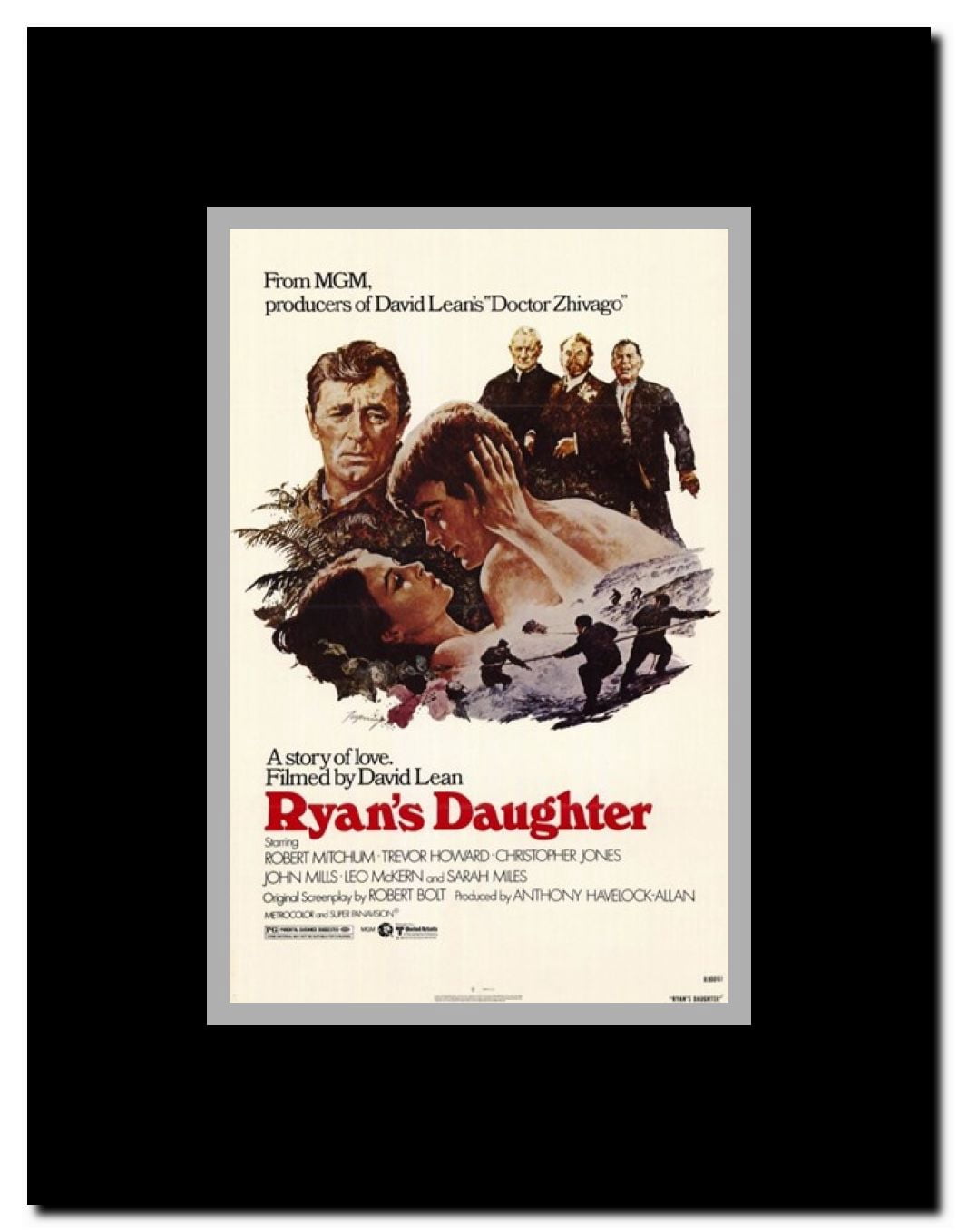 Ryan's Daughter Framed Movie Poster