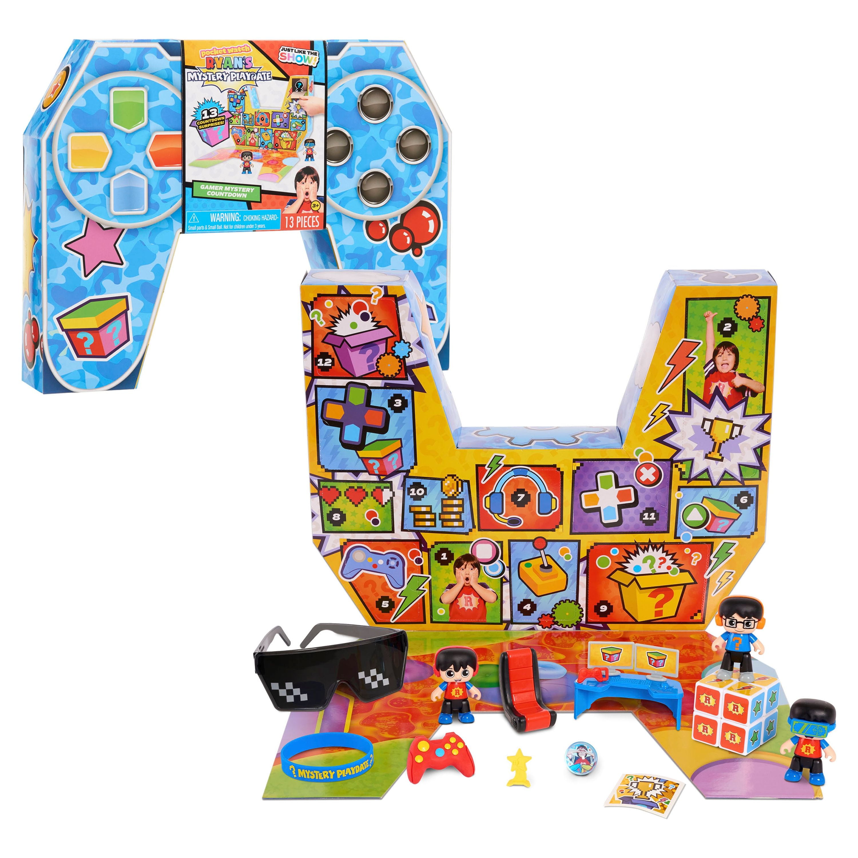 Ryan's Mystery Playdate Gamer Countdown, 12 Surprises, Ages Up