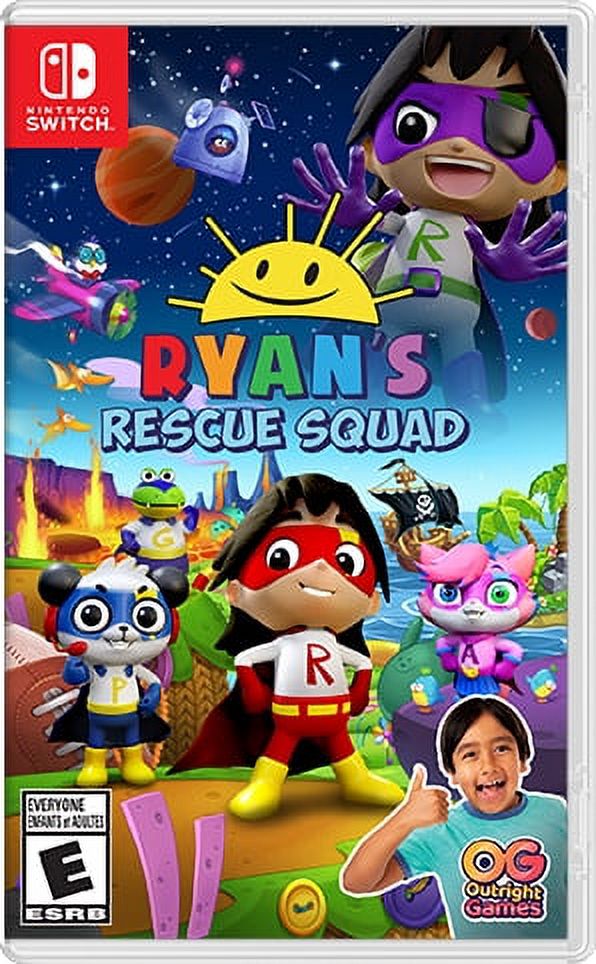 Ryan's Rescue Squad, Outright Games, Nintendo Switch - image 1 of 9