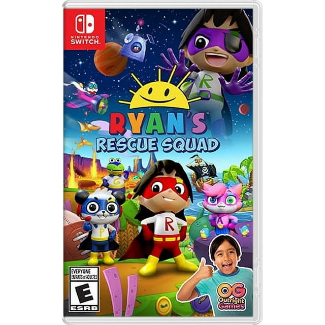 Ryan's Rescue Squad, Outright Games, Nintendo Switch