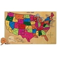 thumbnail image 1 of Small World Toys Ryan's Room U.S.A. Map Jigsaw Puzzle, 1 of 4