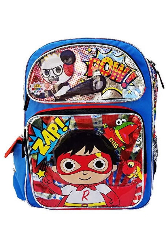 Ryan's World 16" Large Backpack New