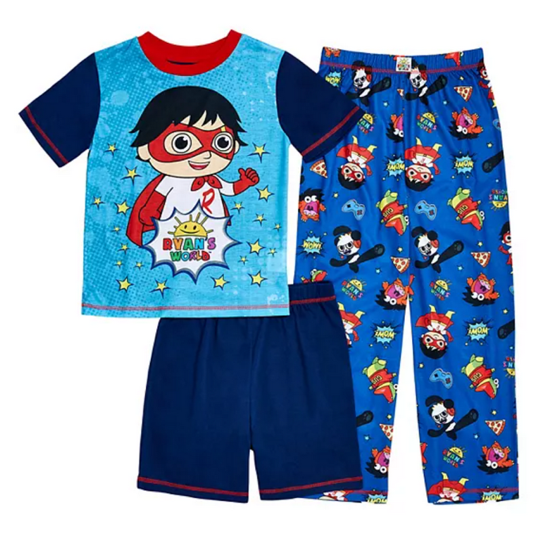 Ryan's world pajamas walmart hotsell