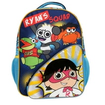 Ryan?s World Backpack for Boys & Girls, Ryan School Bookbag, 16 Inch