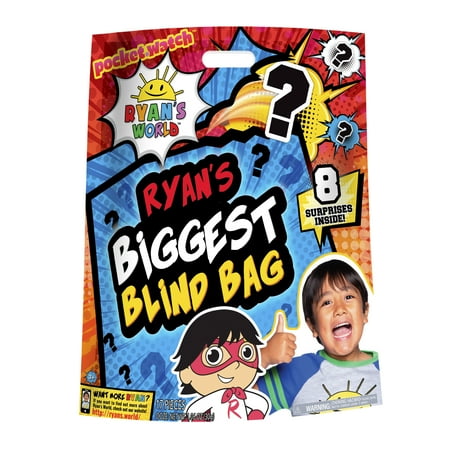 Ryan's World Biggest Blind Bag, 8-pieces, Ages 3 +