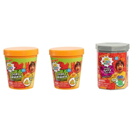 Ryan's World Bundle Pack Ooze Universe and Putty Play Pal