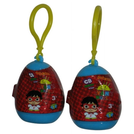 Ryan's World Cutie Beans (2019) Fiesta Mystery Blind Mini Plush Toy Lot - (2 Random)