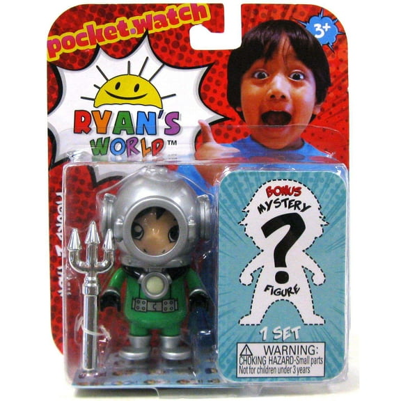 Ryan's World Dark Water Ryan & Mystery Figure Mystery 2-Pack
